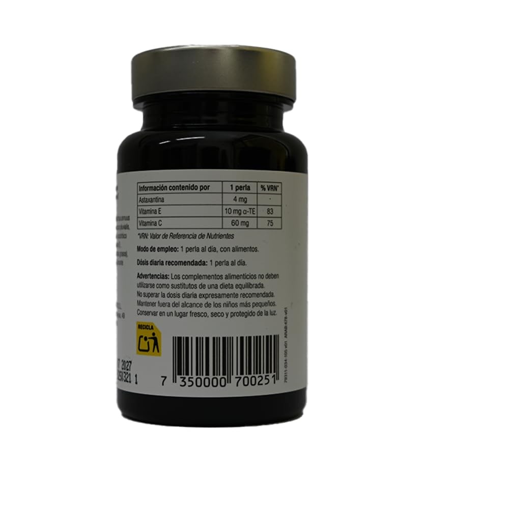 Astaxin 60 capsule di 4 mg di Vbyotics - 2
