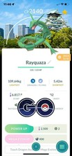 Pok mon Go - Rayquaza Background Osaka Non Shiny - TRADE 20k Stardusts