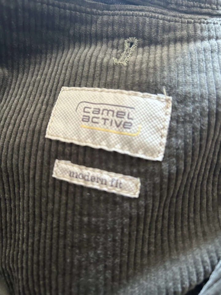 Camel Active Modern Fit Cord Blazer Herren Grün 2XL Baumwollmischung - Bild 4 von 4