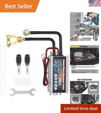 Battery Kill Switch for Car 12V 120A, Remote Battery Disconnect Switch Top Po...