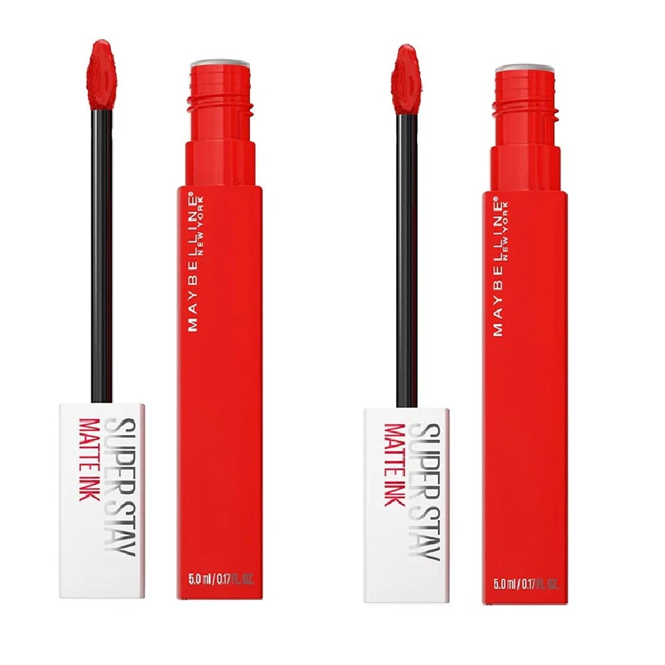 Pack of 2 Maybelline SuperStay Matte Ink Liquid Lipstick, Individualist 320 - Image 4 of 4