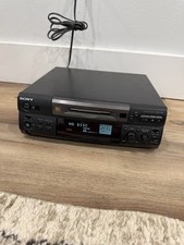Sony MDS-S38 MiniDisc Deck Recorder Player Digital/Analog Input PLEASE READ