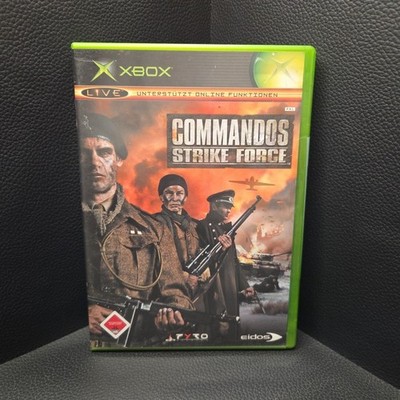 Xbox Commandos Strike Force   Zustand Sehr Gut   Ink. Anleitung   OVP   Eidos  