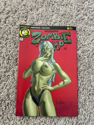 Zombie Tramp #71, specifically the Risque Variant 2019.