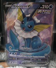 Pokemon TCG Vaporeon V - 172/203 - Evolving Skies - Mint Pack Fresh Pull on eBay