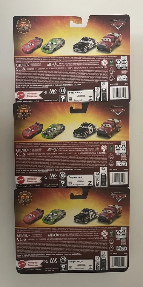 Mattel Pixar Cars RACE AND RESCUE Collection (11 Race & Rescue Cars) -NEW - Image 4 of 4