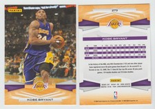 KOBE BRYANT Lakers 2009-10 Panini Basketball #273 / 3 Available NBA CHAMPS