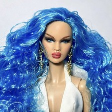 integrity toys OOAK Repaint nadja Fashion Royalty Custom Art Doll Head
