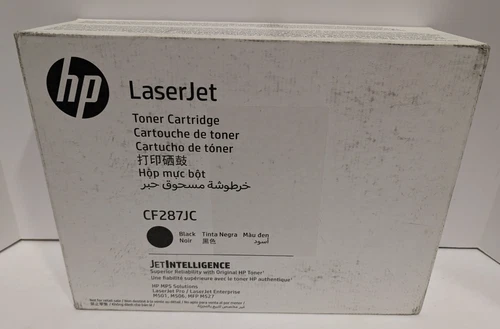 HP Genuine High Yield Black Toner Cartridge - CF287JC