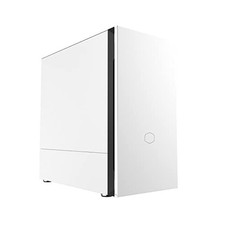 Cooler Master Silencio S400 White Steel PC Case Micro-ATX with Soundproof