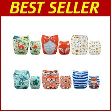 Adjustable Washable Diapers Bundle