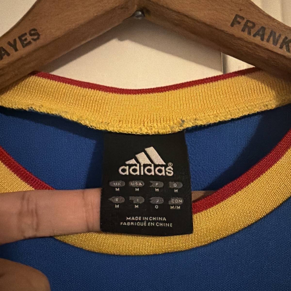 【希少】adidas 1996年〜JFA公式トレーナー Vintage Adidas Japan JFA Soccer Jersey Kit Size M Blue 2008-09