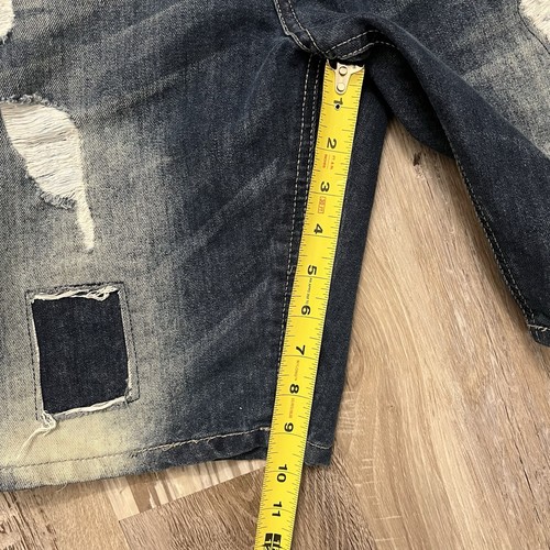 Pantaloncini jeans Ecko Unltd invecchiati taglia 32 - Foto 6 di 6