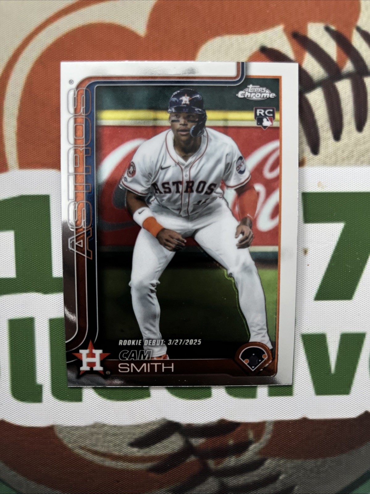 2025 Topps Chrome Update Series - Rookie Debut Cam Smith #USC19 Refractor (RC)