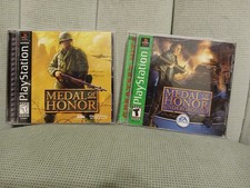 Playstation 1 Medal of Honor Series Lot: Medal of Honor + Underground PS1