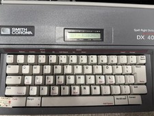 VTG Smith Corona Spell Right Dictionary DX 4000 Electronic Typewriter W Case thumbnail