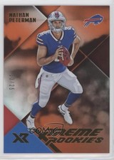 2017 Panini XR Xtreme Rookies Orange 23/25 Nathan Peterman #XR-NP z5b