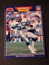 1989 Pro Set Football - #391 Brian Bosworth - Seattle Seahawks 