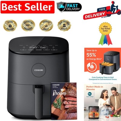 Smart Air Fryer 4,7L - 130+ Rezepte, Spülmaschinenfest, mit Anpassungsmöglichkeiten