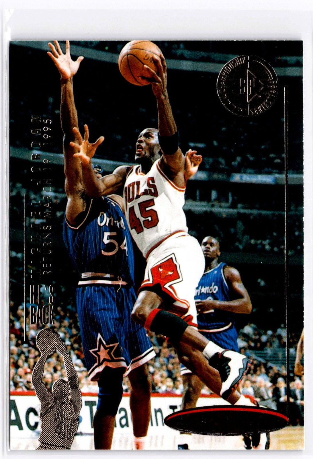 1994-95 SP #41 Michael Jordan Championship Series Chicago Bulls