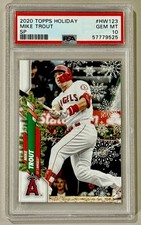 2020 Topps Holiday Baseball Mega Box Cards 22