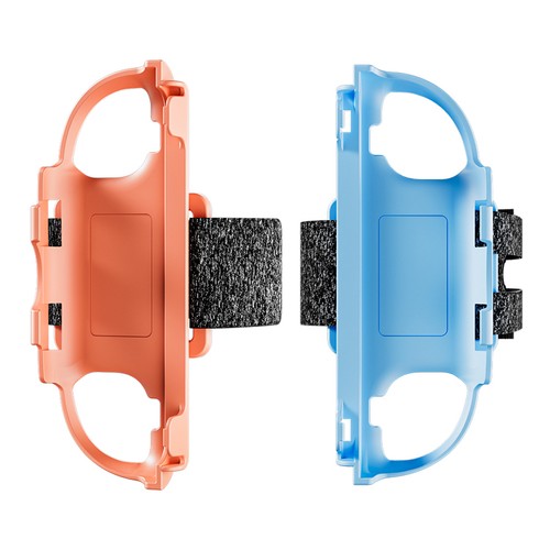 Handschlaufen verstellbare Armbänder für Nintendo Switch2 Joy-Con (blau orange)
