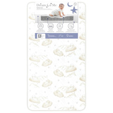 Dream on Me Twilight 5 2-In-1 Breathable Spring Coil Crib Toddler Mattress