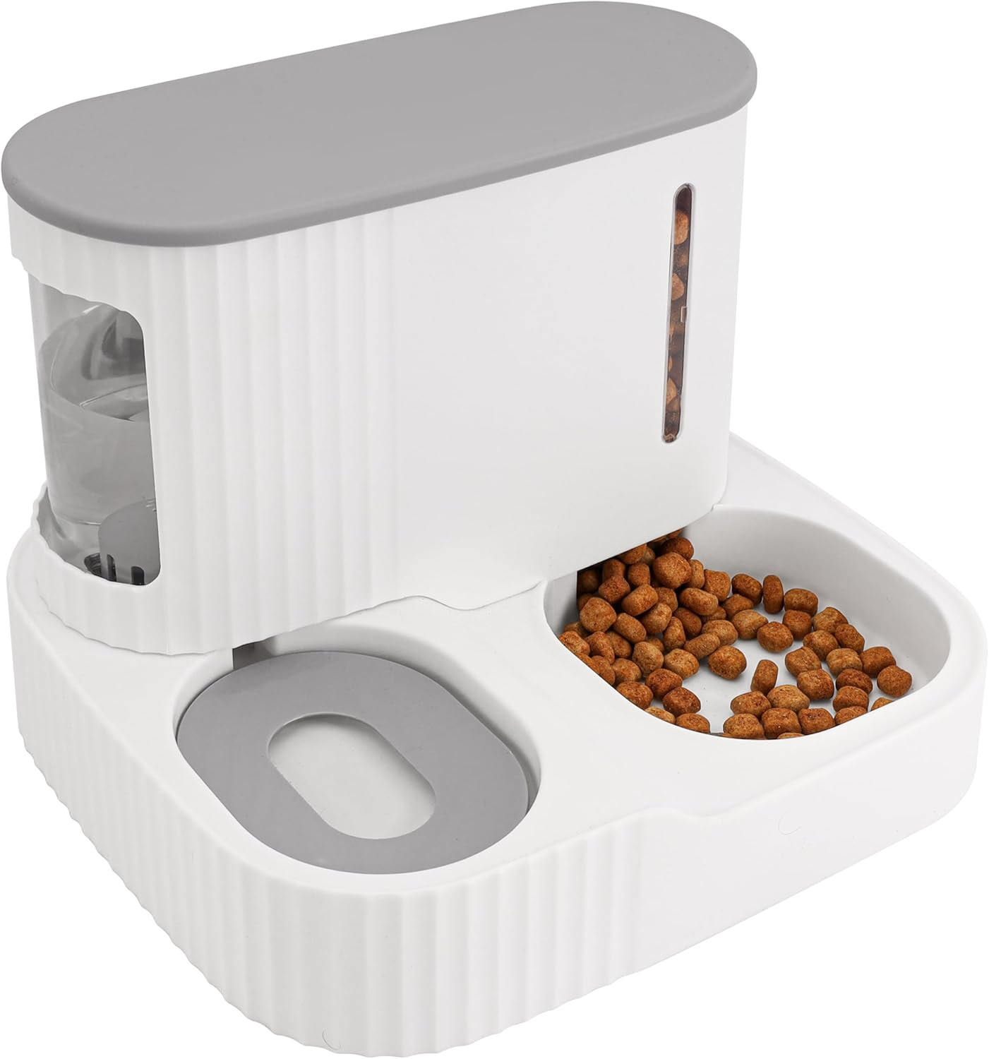 Offerta Distributore Automatico Cibo e Acqua 2 in 1 per Gatti