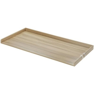 SKYSHALO 54 x 27 in Washer Dryer Countertop Woodgrain Oak Laundry Top
