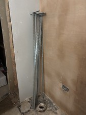 Heavy Duty Bent Restraint Straps Carbon Steel Galvanised 400-1500mm Wall Plate