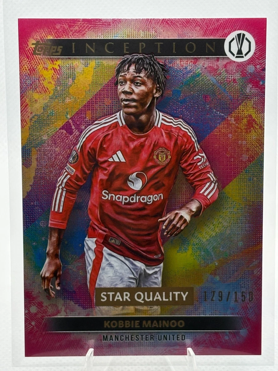 Topps Soccer Manchester United Serial Numbered Sports Trading
