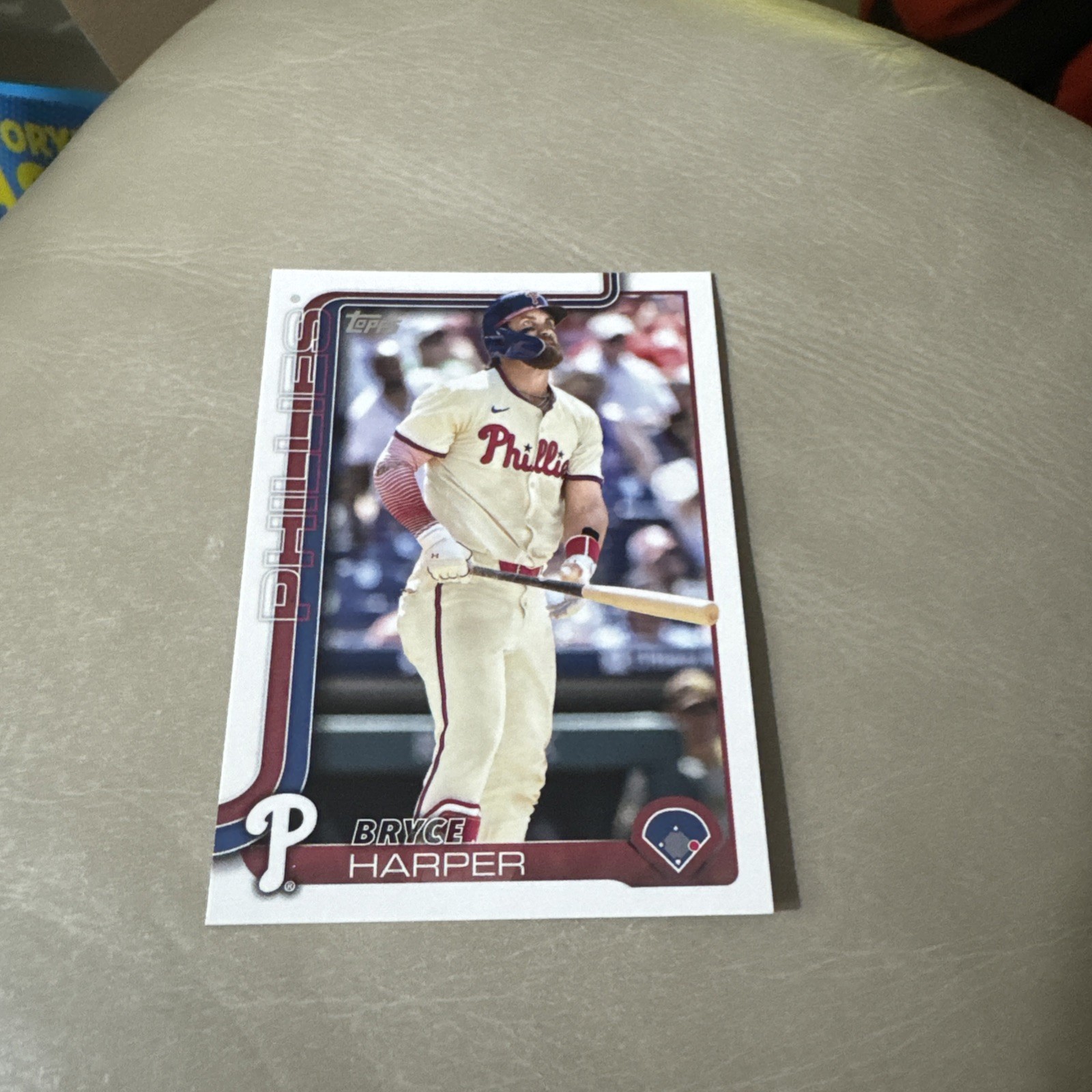 2025 Topps Series 1 Base # 250 Bryce Harper, Philadelphia Phillies