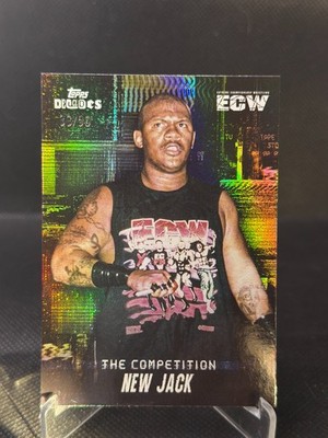 2026 Topps Decades  90s Edition WWE - Refractor /50 - New Jack