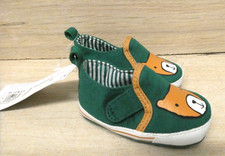 0-3 months bear green shoes marks and spencer