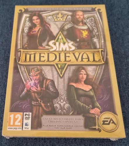 PC Game The Sims Medieval Collectors Edition Brand New Sealed