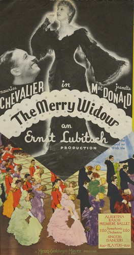 The Merry widow Jeanette MacDonald Movie poster print - 第 1/1 張圖片