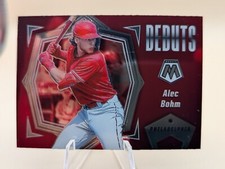 2021 Mosaic Baseball Alec Bohm Debuts rookie insert #PD20 Philadelphia Phillies