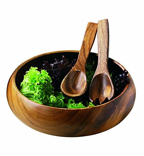 Круглая салатница из дерева акации Premier Housewares - Большая 12490₽