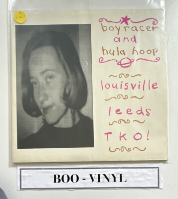 Boyracer & Hula Hoop Reifen - Louisville - Leeds - TKO! ~ LP Vinyl Schallplatte Indie Rock EX