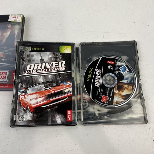 Driver Parallel Lines Steelbook Collector’s Edition XBOX Original Rare - Picture 5 of 8