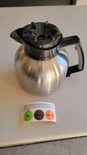 Service Ideas Brew 'N' Pour Insulated  Stainless Steel  Brushed Finish