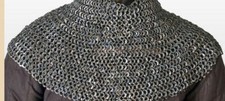FLAT Riveted With Flat Washer Chain mail 8 mm Avantal medieval avantal Halloween