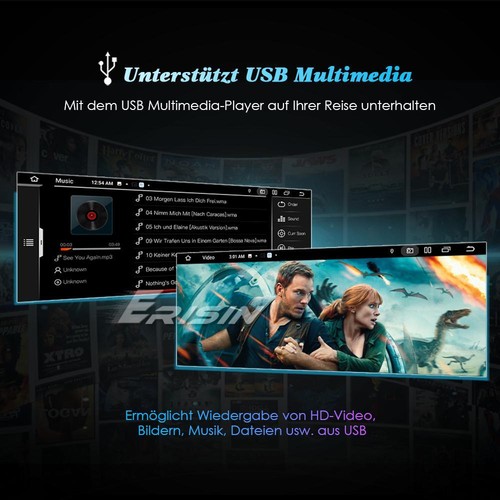 8.8" 4GB+64GB Android 13 Autoradio GPS DAB+ BMW E90 E91 E92 E93 E60 E61 E63 E64 - Bild 14 von 19