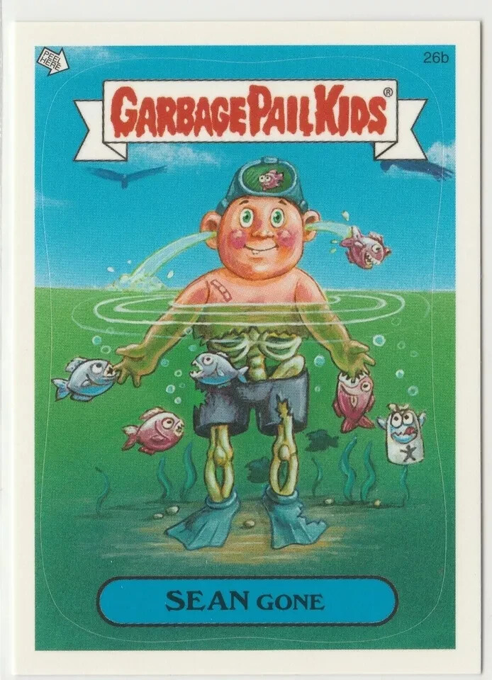 Sean Gone #26b Garbage Pail Kids 2004 ANS2 GPK All-New Series 2