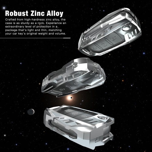 Zinc Alloy Flip Remote Key Case Cover fit for VOLKSWAGEN Golf 7 GTI Jetta SKODA - Picture 4 of 13