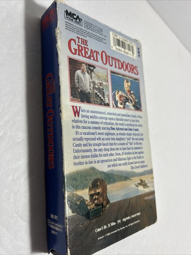 The Great Outdoors VHS 1988 Comedy Dan Aykroyd John Candy Excellent Cond. - Foto 7 di 9