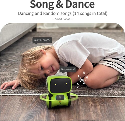 Kids Robot Toys, Smart Talking Robot with Voice Control Touch Sensor, Dancing... - Picture 8 of 8