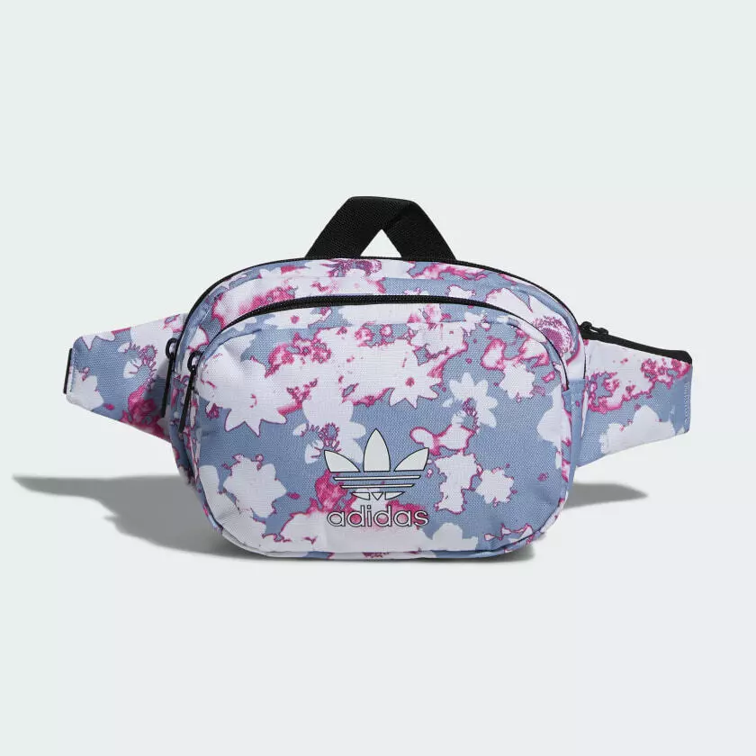 Adidas waist top bag floral