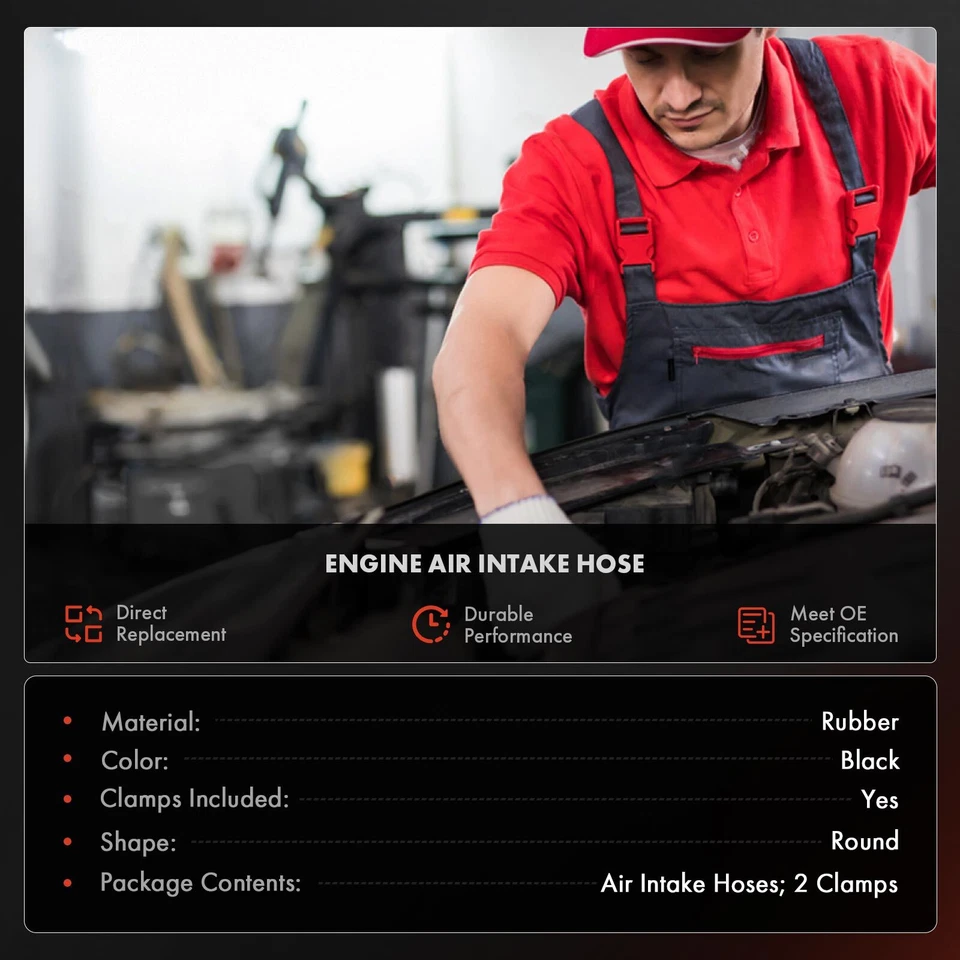 Tubo de manguera de admisión de aire del motor para Toyota Yaris 2006-2019 diseño de motor 1,5 L 1NZ-FE Foto 2 de 4