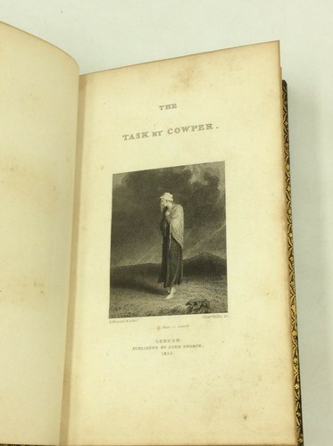 MINOR POEMS / TABLE TALK / THE TASK (3 vols) - William Cowper - LEATHERBOUND - Imagen 7 de 10